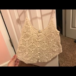 Crochet tank top